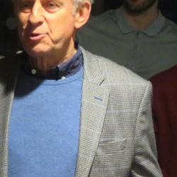 Professor Sir Richard Friend at welcome party